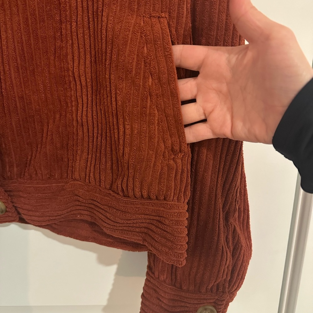 Altar’d State Brown/Rust Button Up Jacket - image 2